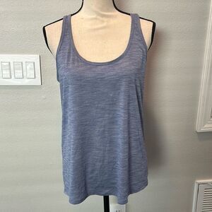 Lululemon Cool Racerback Light Blue Tank Top Size 8